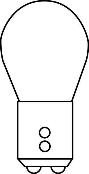 Current Mini Lamp, 1157NA, 8/27W, S8, 13/14V, PK2 1157NA/BP2