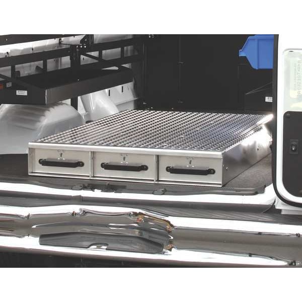 Crescent Jobox 3 Drawer Long Floor Heavy-Duty Aluminum