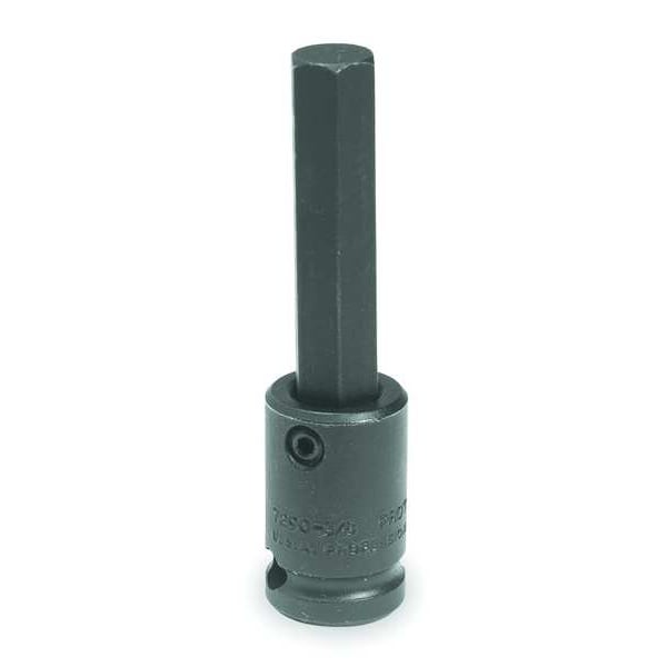 Proto Impact Bit, 3/8x2-23/32In, 6pt, Black Oxide J72903/16