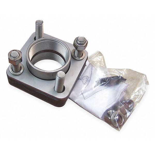 Neptune Bulkhead Fitting, 2 In 107739 Zoro