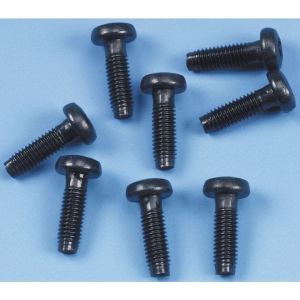 Box Enclosures Screw, Thread Forming, Black, PK8 TFB008 Zoro