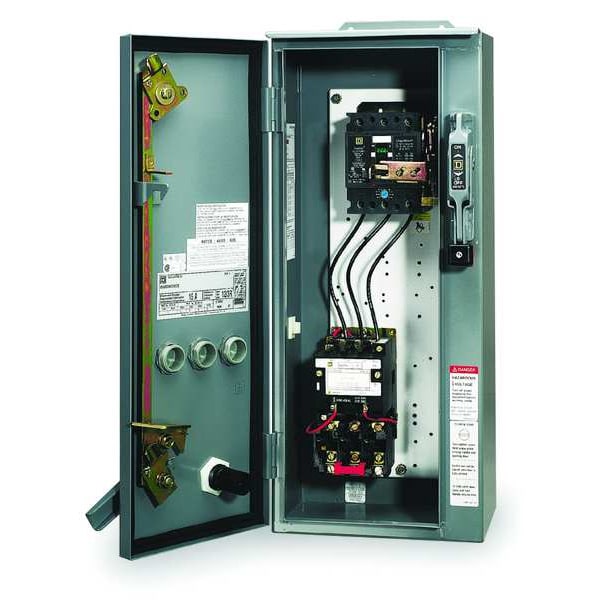 Square D 8539SDA53V02S NEMA CB Starter,Size 2,120V Coil,12 Enc