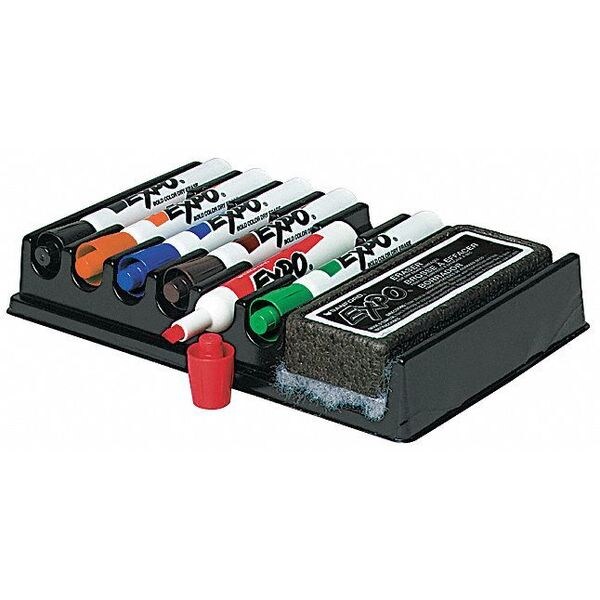 Expo Dry Erase Marker Set, Chisel Tip Assorted Colors 83056 Zoro