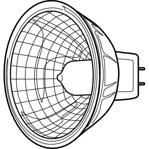 Current Halogen Reflector Lamp, MR16, 35W Q35MR16C/CG20(FRA)