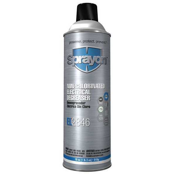 Sprayon Electrical Degreaser, Size 20 oz., 18 oz. S20846000