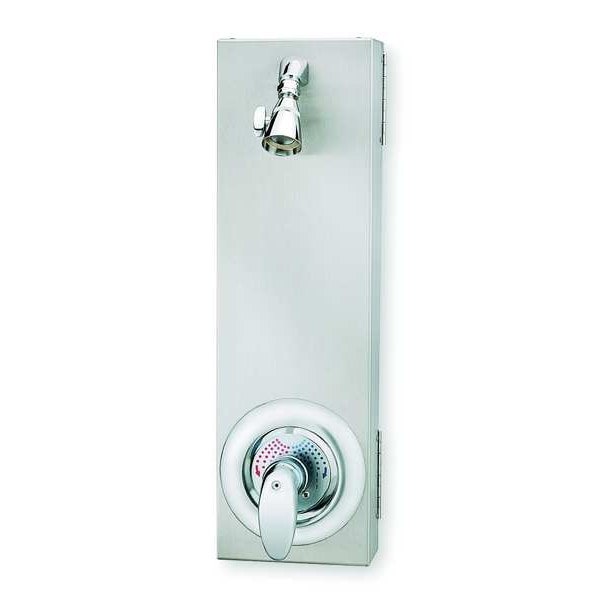 Bradley Wall Shower, Individual Pivoting, 2.5 GPM S231060 Zoro