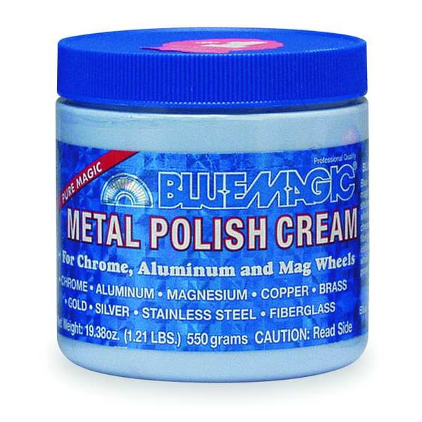Blue Magic Metal Polish Cream, Tub, 19.25 oz, Ready to Use Paste 500-06