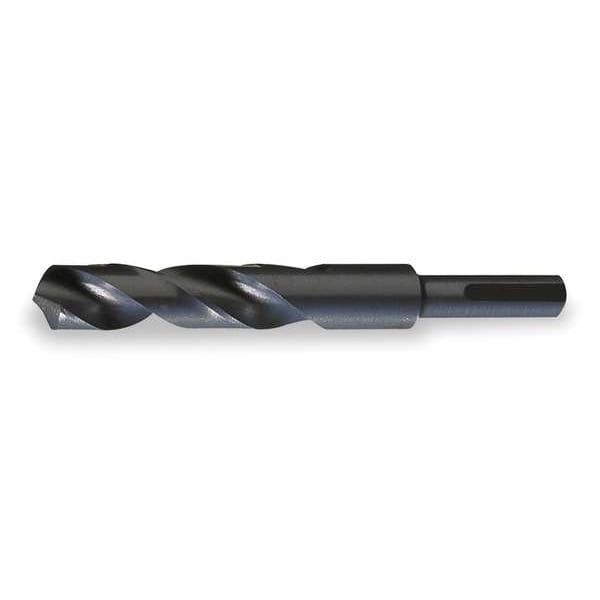 Chicago-Latrobe 118° Silver & Deming Drill with 1/2 Reduced Shank Chicago-Latrobe 190F Steam Oxide HSS RHS/RHC 15/16 52460