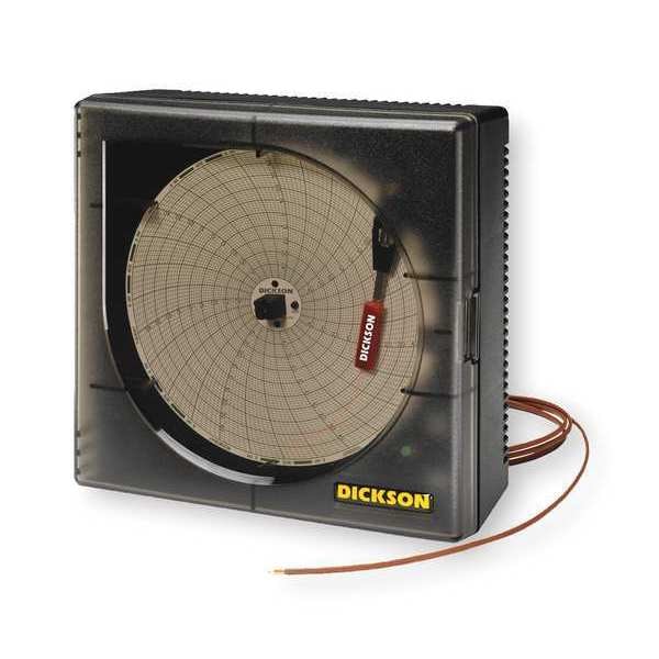 Dickson Circular Chart Recorder, Temperature, 6 In KT6P1 Zoro