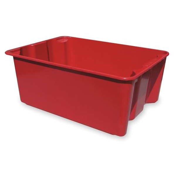 Mfg Tray Storage Container, 9 gal, 25-1/4 in L, 18 in W, 6