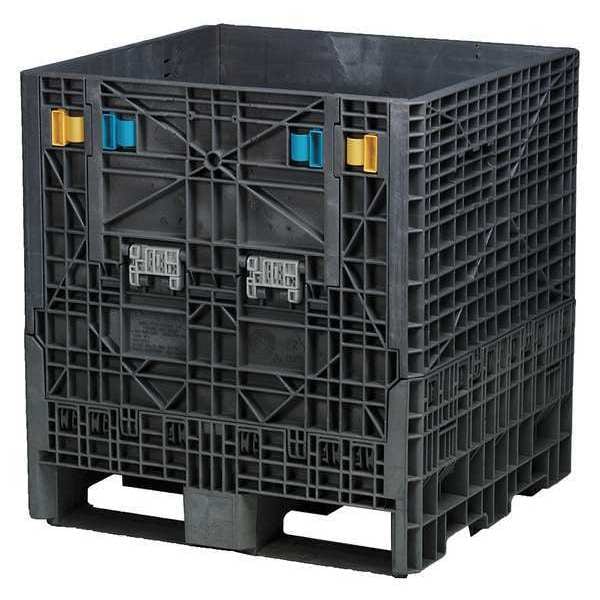 Buckhorn Collapsible Bulk Container, 12.9 cu ft, 32 in L, 30