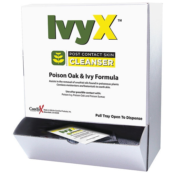 Ivyx Cleanser, 7-3/4 In. x 2-1/2 In., PK25 18-062 | Zoro