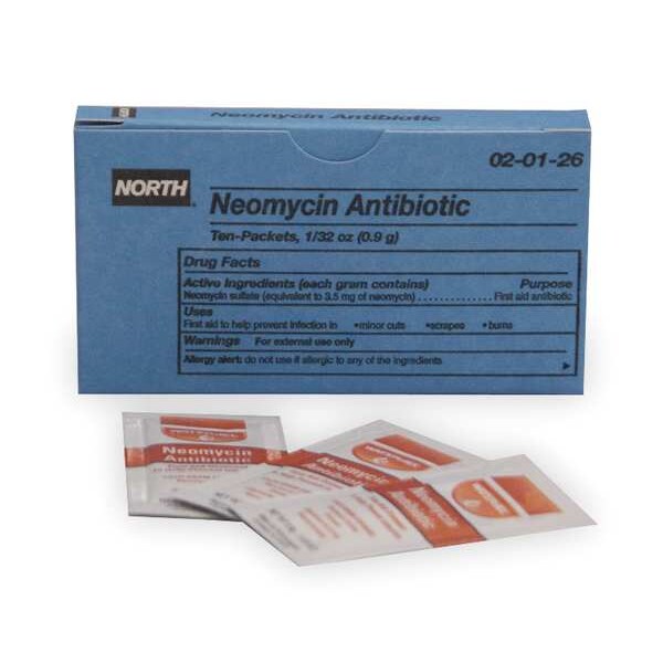 Honeywell North 020126 1.82 Antibiotic, Foil Pack, 0.9g, PK10