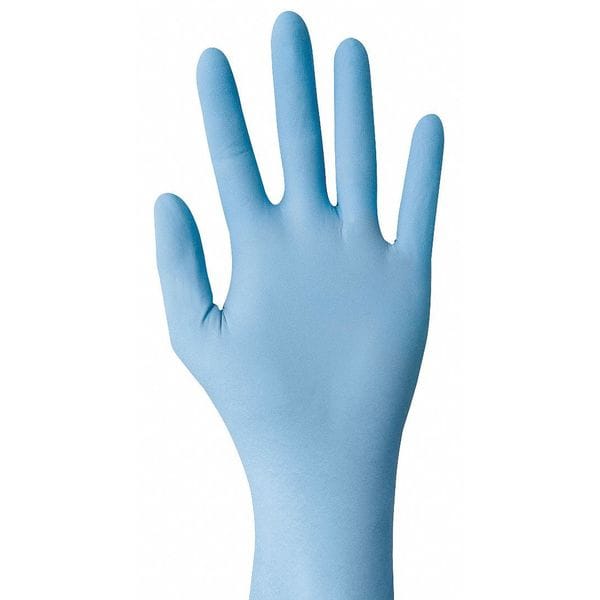 Showa Best 7500PFXL 14.95 Disposable Gloves, Nitrile, Powder Free