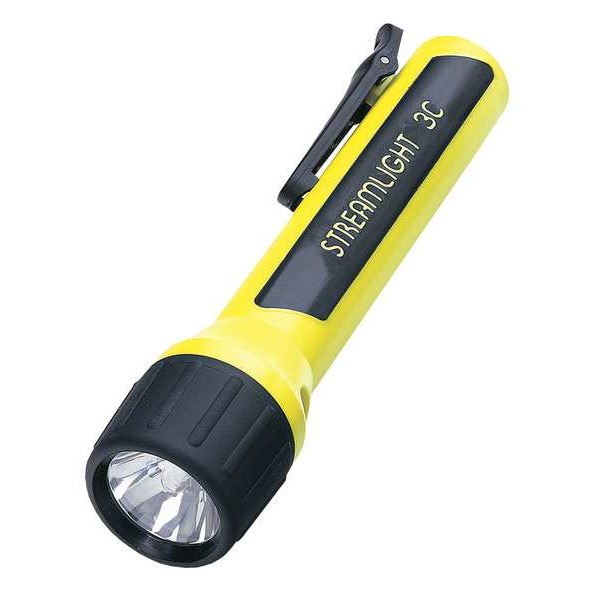Streamlight Yellow No Xenon Industrial Handheld Flashlight, C, 50 lm 33254