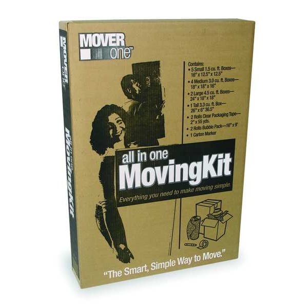 Zoro Select 1PKA2 $67.61 Corrugated Starter Moving Kit | Zoro.com