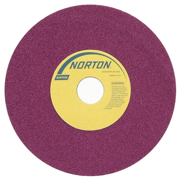 Norton Abrasives Grinding Wheel, T1, 7x1/2x1.25, AO, 46G, PK5 69936662083