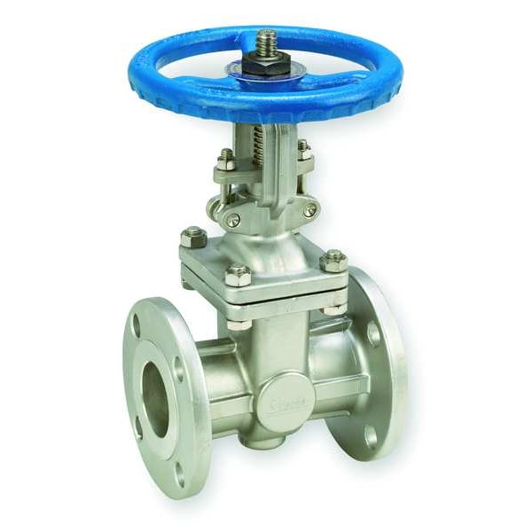 Zoro Select Gate Valve, Class 150, 2 In., Flange 4371004840