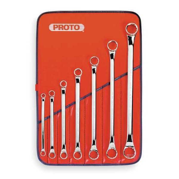 Proto Box End Wrench Set, 3/8" to 11/8", 7 pcs. J1000G500 Zoro