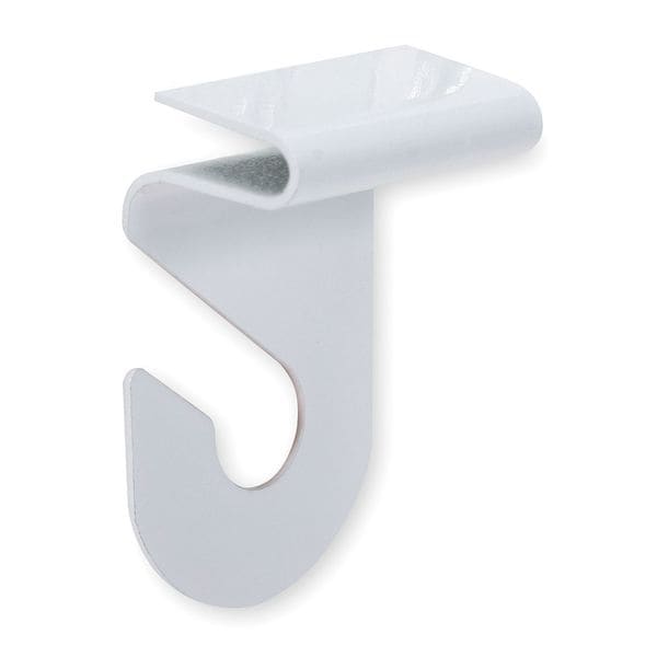 Suspended Ceiling Hook Steel White Pk2