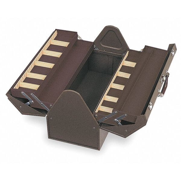 Kennedy Portable Tool Box, Steel, BROWN 1022B Zoro