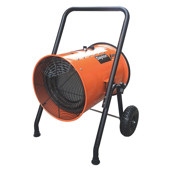 Dayton Portable Electric Salamander Heater, 30kW, 480V AC, 3 Phase 1RKU2 Zoro
