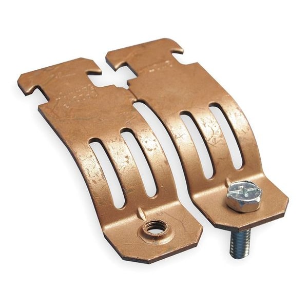 Nvent Caddy Copper Tubing Strut Clamp, Size 1 1/2 In COPC0150CP | Zoro
