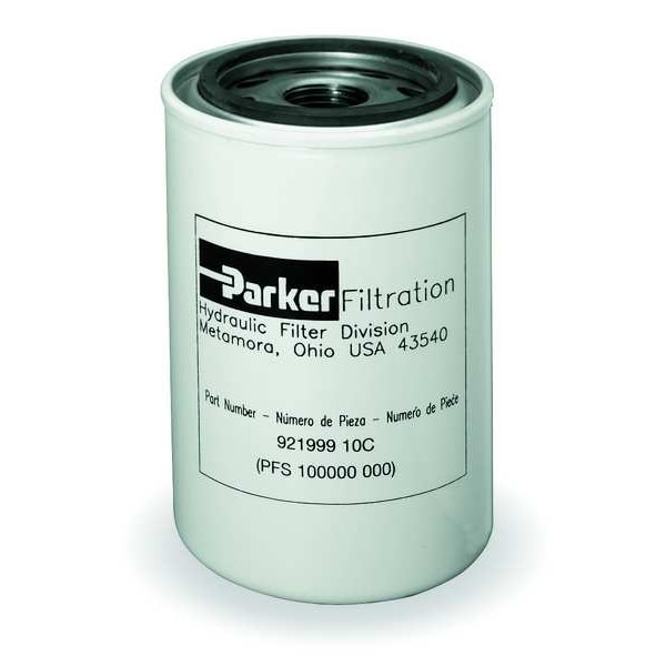 Parker Filter Element, 10 Micron, 50 GPM, 150 PSI, Filter Media: Cellulose 926169