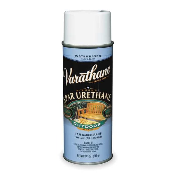 m☺︎ Rust-Oleum Spar Urethane Spray, Clear, 11.25 oz. 250081 | Zoro