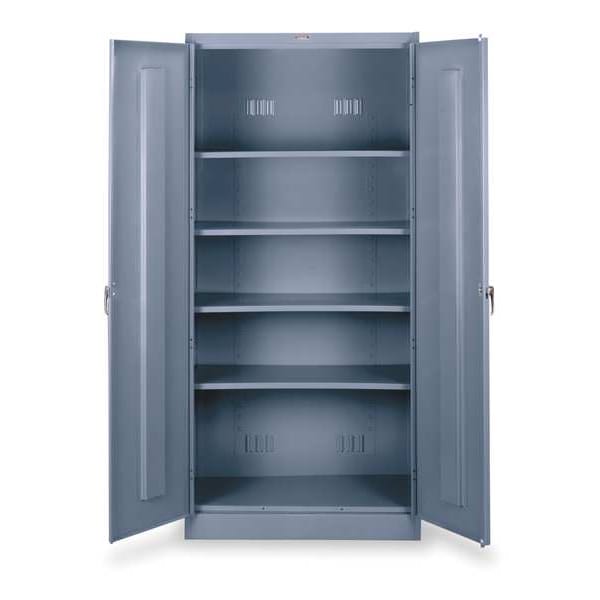 Tennsco 22 ga. Steel Storage Cabinet, Stationary 7824MGY