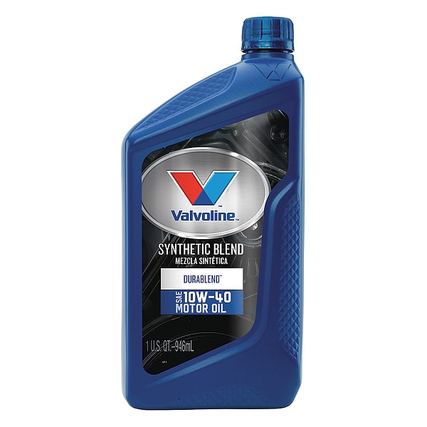 Valvoline Durablend, 10W-40, Synthetic Blend, 1 Qt VV301