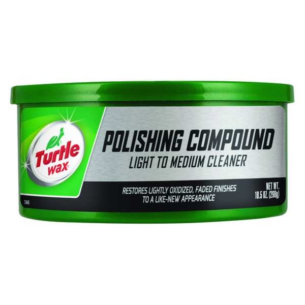 Turtle Wax 10.5 Oz. Polishing Compound Tub, White, T241A Zoro