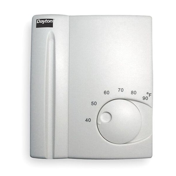 Dayton Low Voltage Thermostat, Hardwired 1UHE9 Zoro