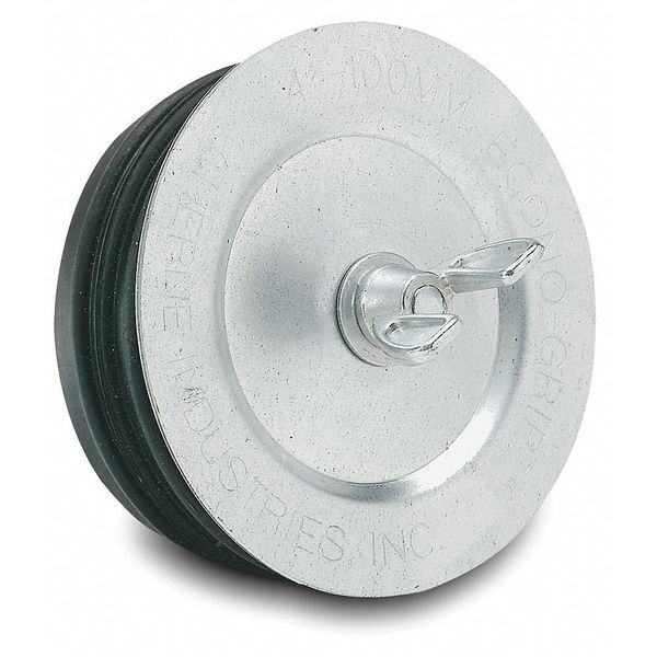 Cherne Econ-O-Grip End of Pipe Plug W/ Wing Nut Head, For 5