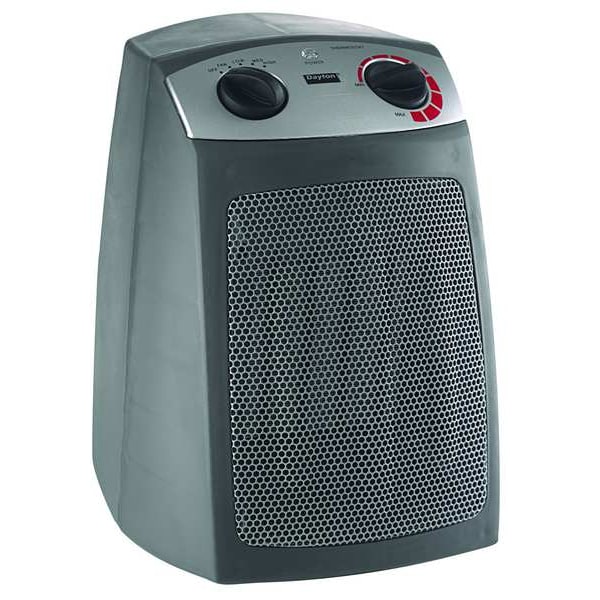 Dayton Portable Electric Heater, 1500/1000/650, 120V AC, 1 Phase 1VNW9 |  Zoro
