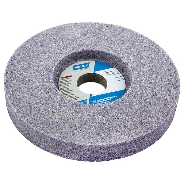 Norton Abrasives Grinding Wheel, 7x1x1.25, Rec1/S 3x1/2, PK5