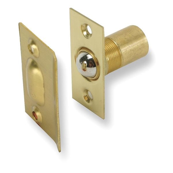 Zoro Select Grab Catch, PulltoOpen, Roller, Catch/Latch Finish Brass