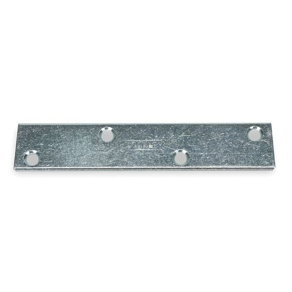 Zoro Select Mending Plate, Steel, 1 1/8 Wx6 In L 1WDG5