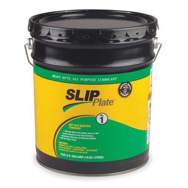 Slip Plate 33008 354.99 Graphite Dry Film Lubricant, 5 Gal.