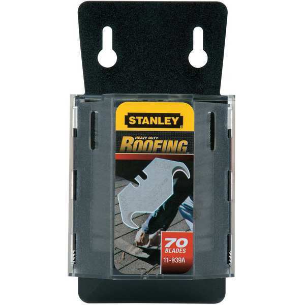 Stanley 2-Ended Hook Roofing Blade, W, PK70 11-939A