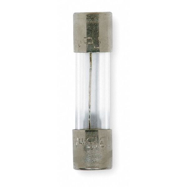 Eaton Bussmann Fuse, Time Delay, 2A, S506 Series, 250V AC, Not Rated, 20mm L x 5mm dia S5062R