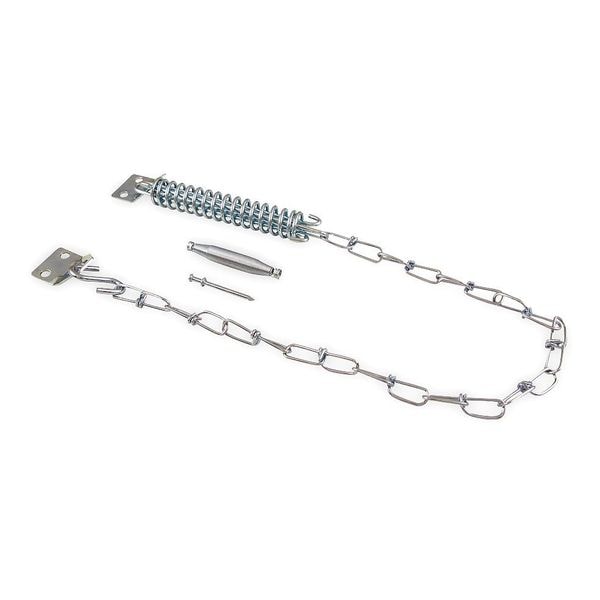 Zoro Select Crash Chain, 25-1/2 In L, 7/16 In W, Silver 1XMP2