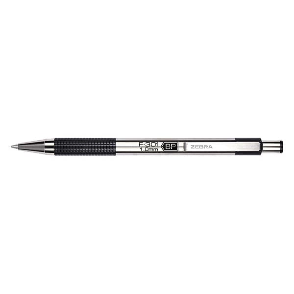 Zebra Pen Retractable Ballpoint Pen, Medium 1.0 mm, Black 27211
