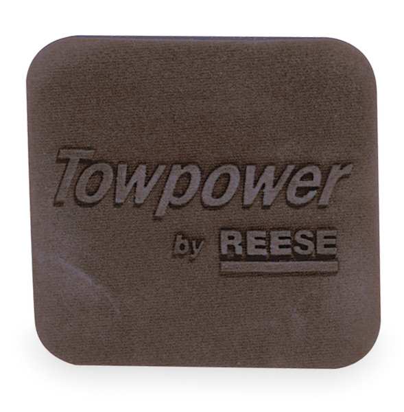 Reese Receiver Tube Cover, 2 In, Black 7000600