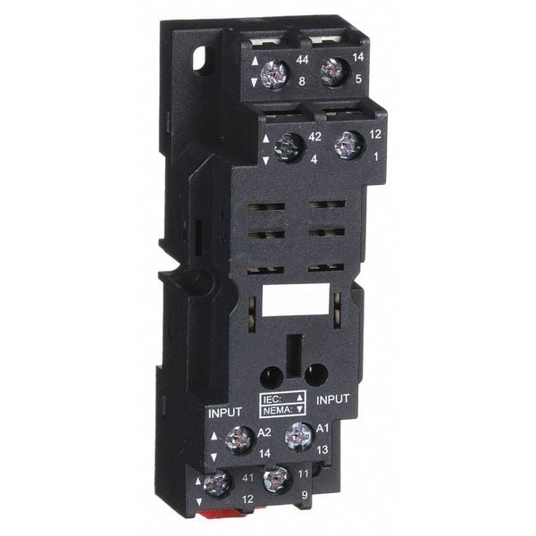 Schneider Electric Relay Socket, Standard, Square, 8 Pin, 16A RPZF2 Zoro