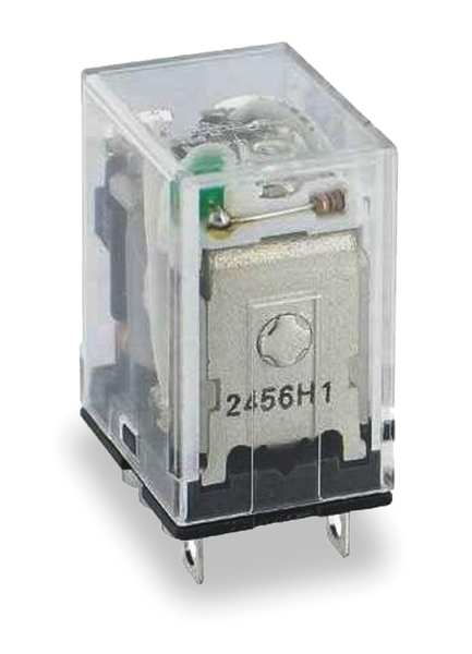 Omron General Purpose Relay, 240V AC Coil Volts, Square, 8 Pin, SPDT LY1N-AC220/240
