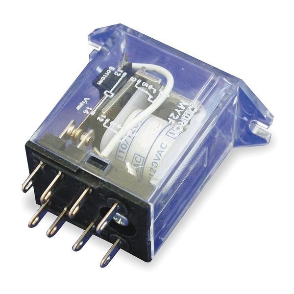 Omron Relay, 8Pin, DPDT, 10A, 12VDC MY2FDC12 Zoro