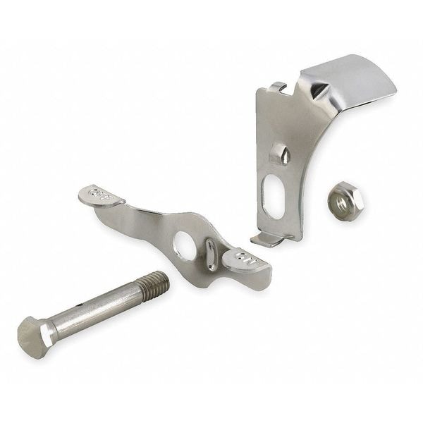 Zoro Select Caster Brake Kit, 4 in., Zinc Plated 7FNB4484097R Zoro