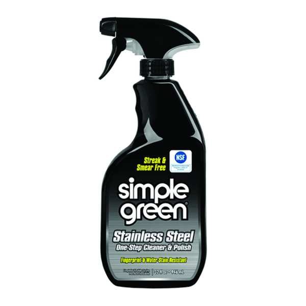 Simple Green Nontoxic stainless steel cleaner/polish 3510001218300 Zoro