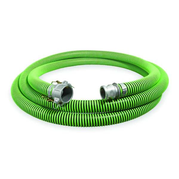 Continental 3" ID x 25 ft Discharge & Suction Hose BK/GN 1ZNA1